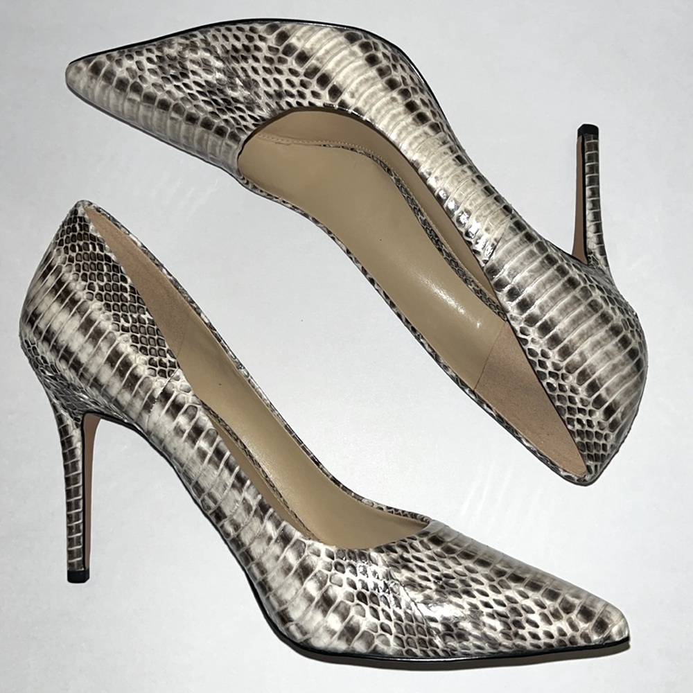 Michael Kors Claire pump, genuine snake